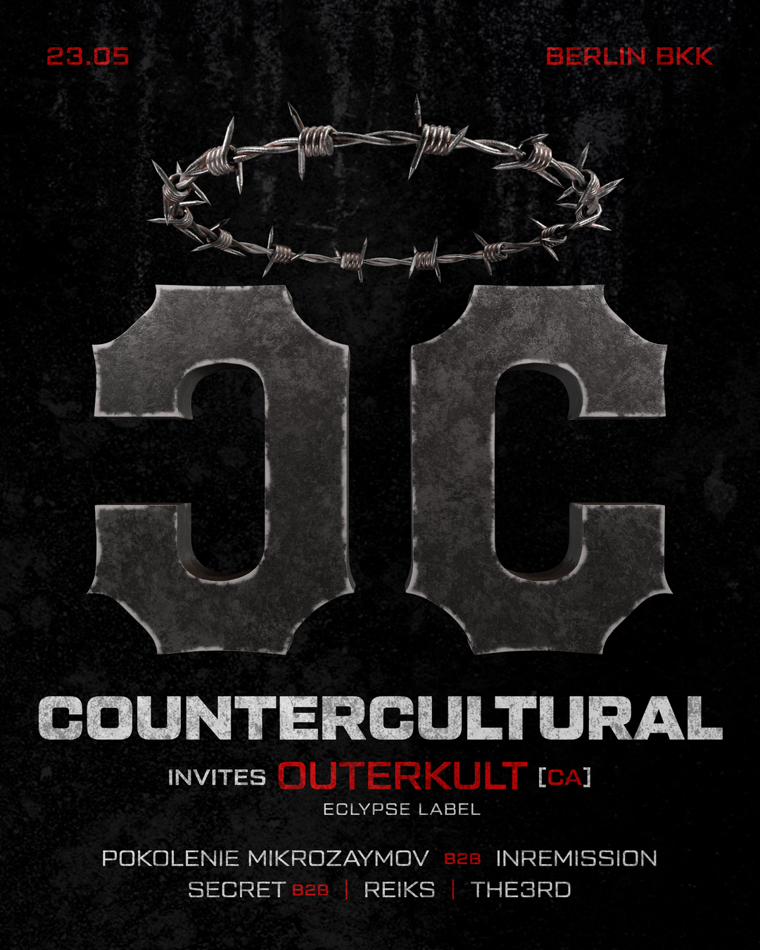 COUNTERCULTURAL INVITES OUTERKULT
