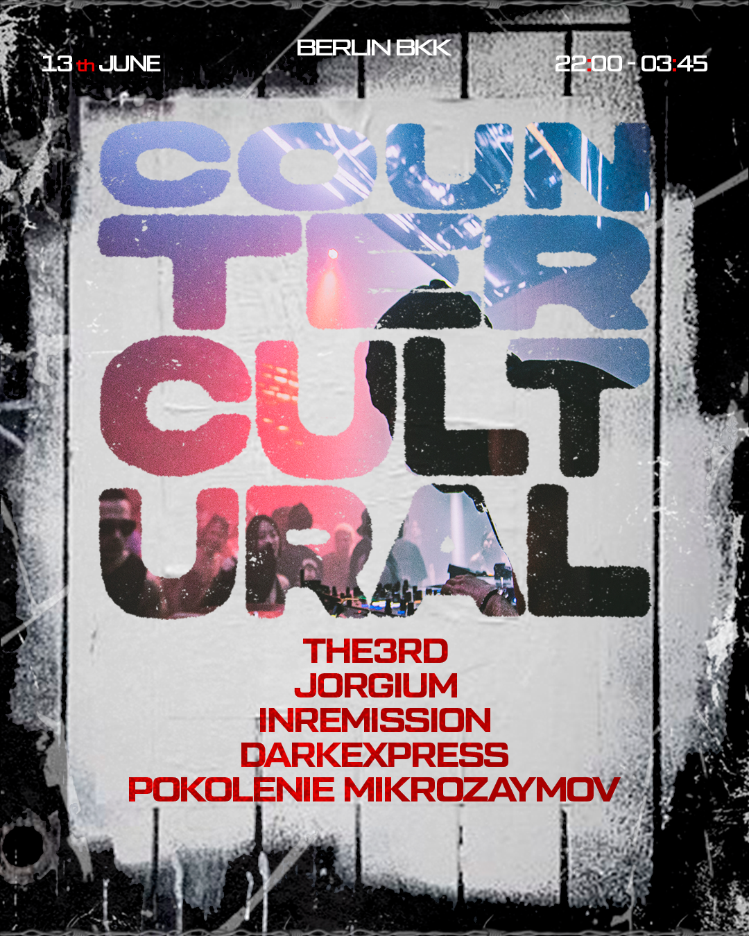 COUNTERCULTURAL RESIDENT NIGHT
